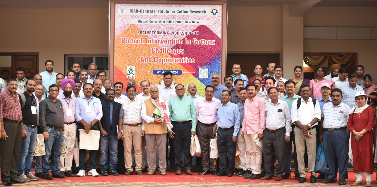 Brainstroming Workshop On Biotech Intervention In Cotton Challeges and Opportunities