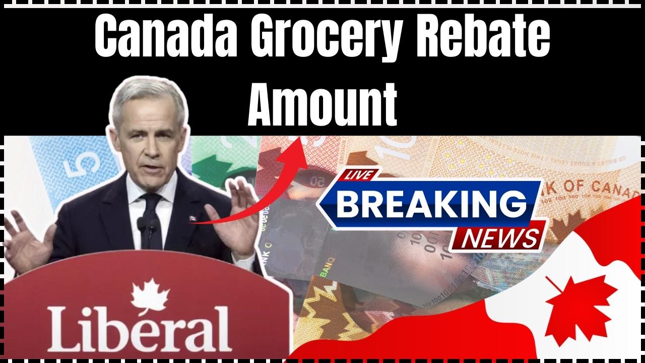 Canada Grocery Rebate Amount for October 2025