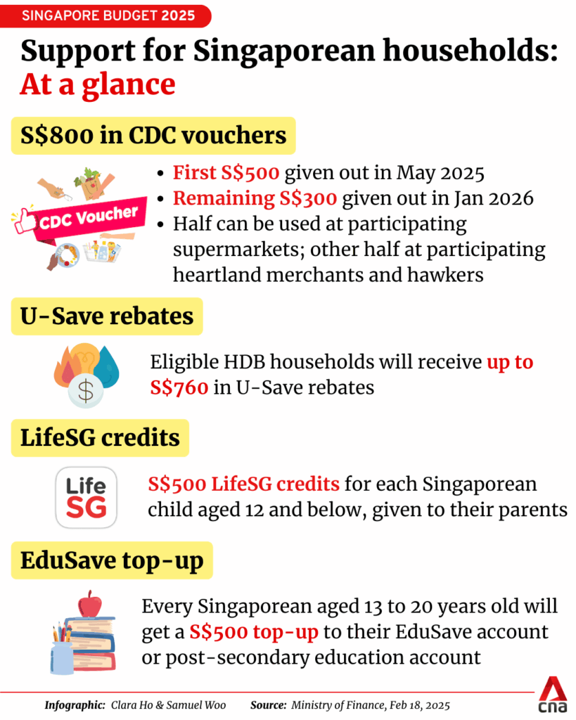 Support for Singaporean households