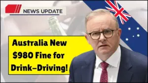 Australia Introduces $980 Drink-Driving Fine