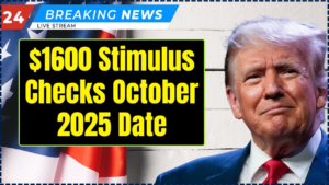$1600 Stimulus Checks October 2025 Date