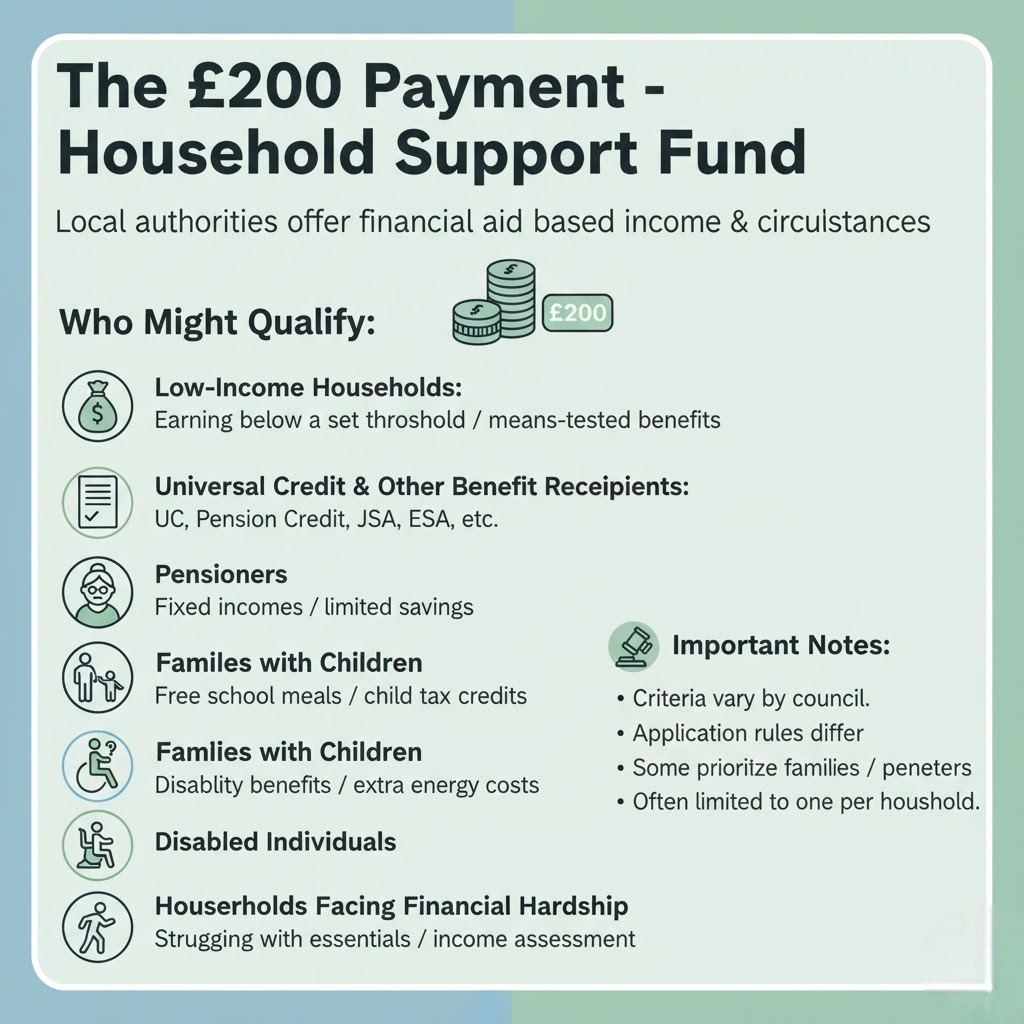 £200 Payment (Household Support Fund)