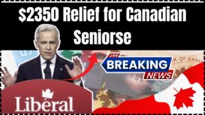 $2350 Relief for Canadian Seniors in November