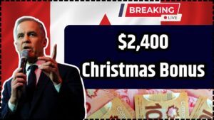 $2,400 Christmas Bonus