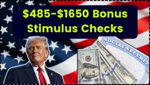 $485-$1650 Bonus Stimulus Checks