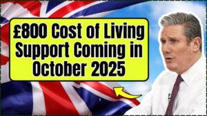 £800 Cost of Living Support Coming in October 2025