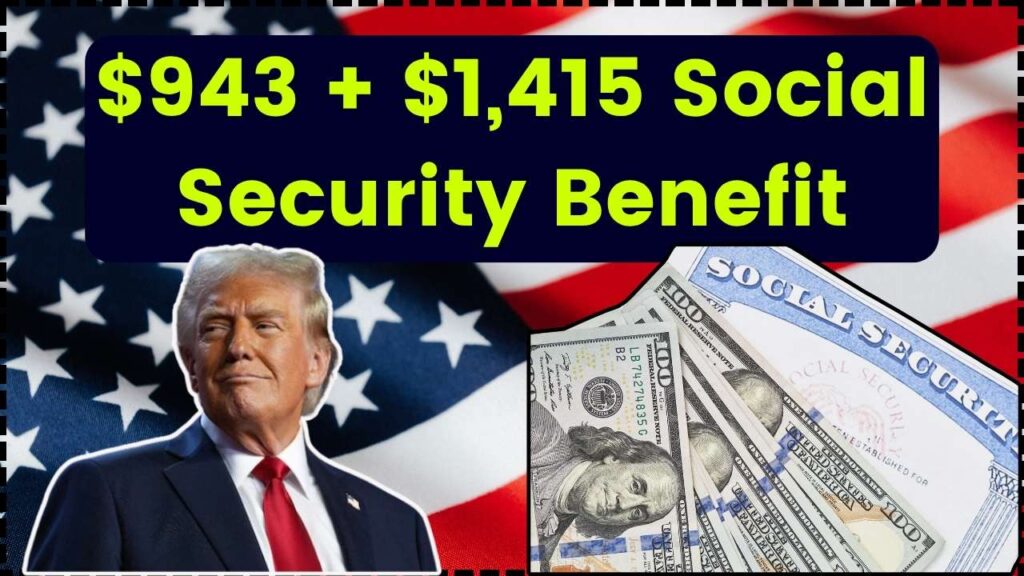 $943 + $1,415 Social Security Benefit in October 2025
