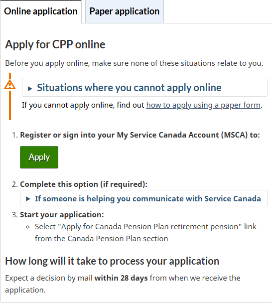 CPP Application Guide
