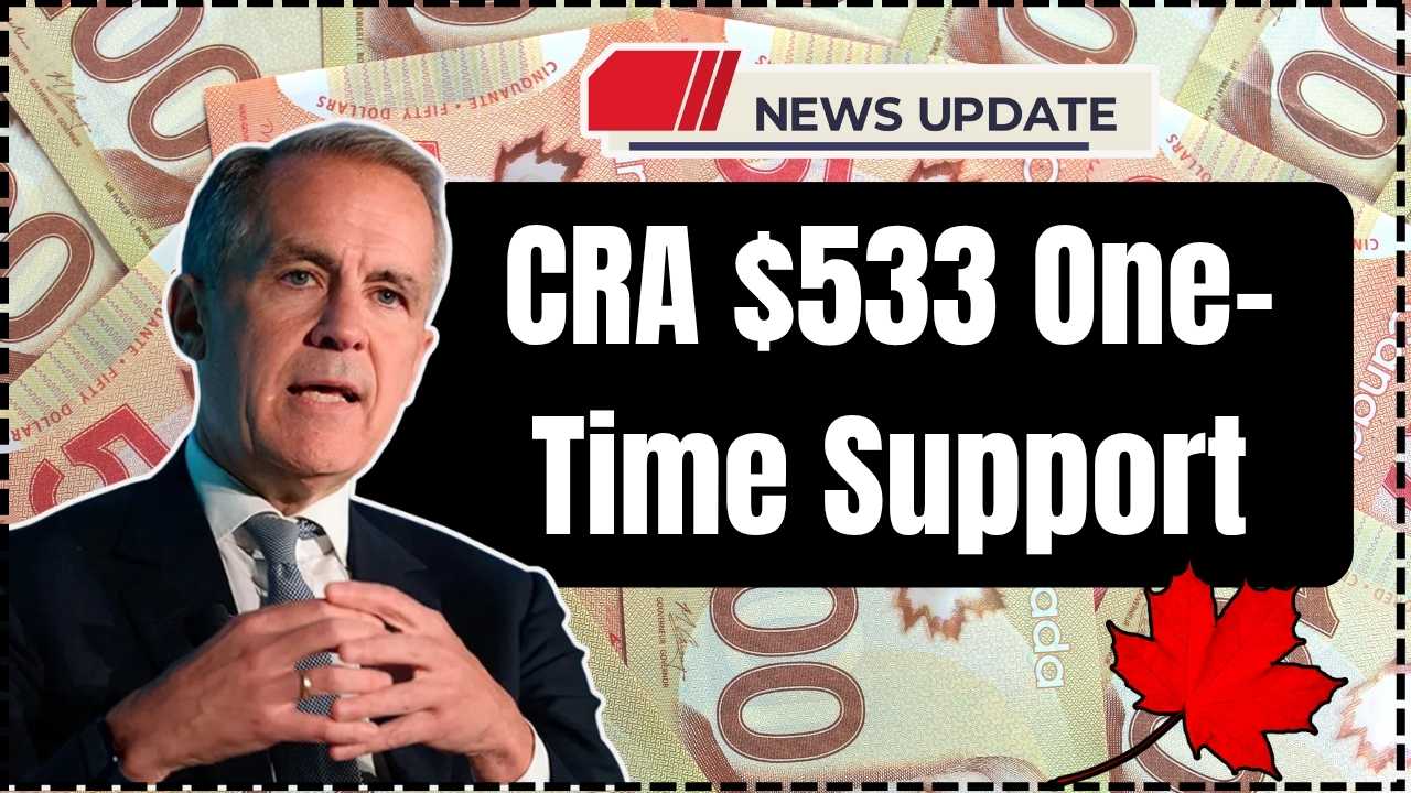 CRA $533 One-Time Support in October 2025