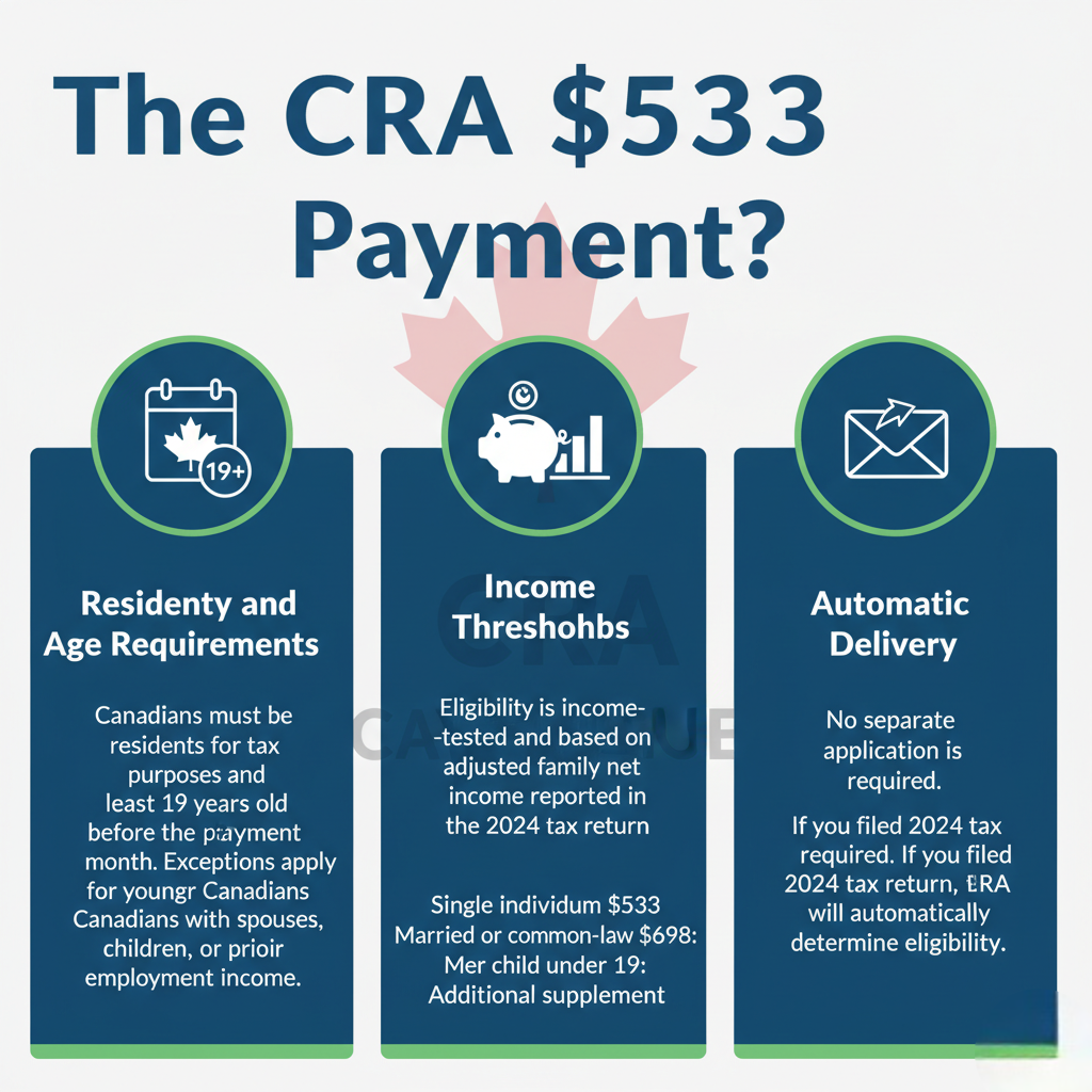 CRA $533 Payment