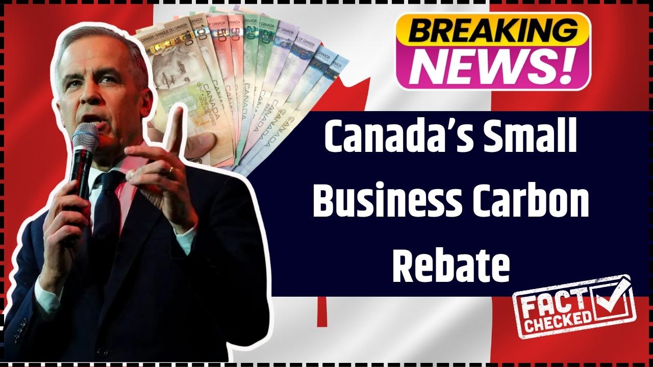 Canada’s Small Business Carbon Rebate