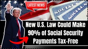 Goodbye Taxes New U.S. Law Could Make 90% of Social Security Payments Tax-Free by 2026