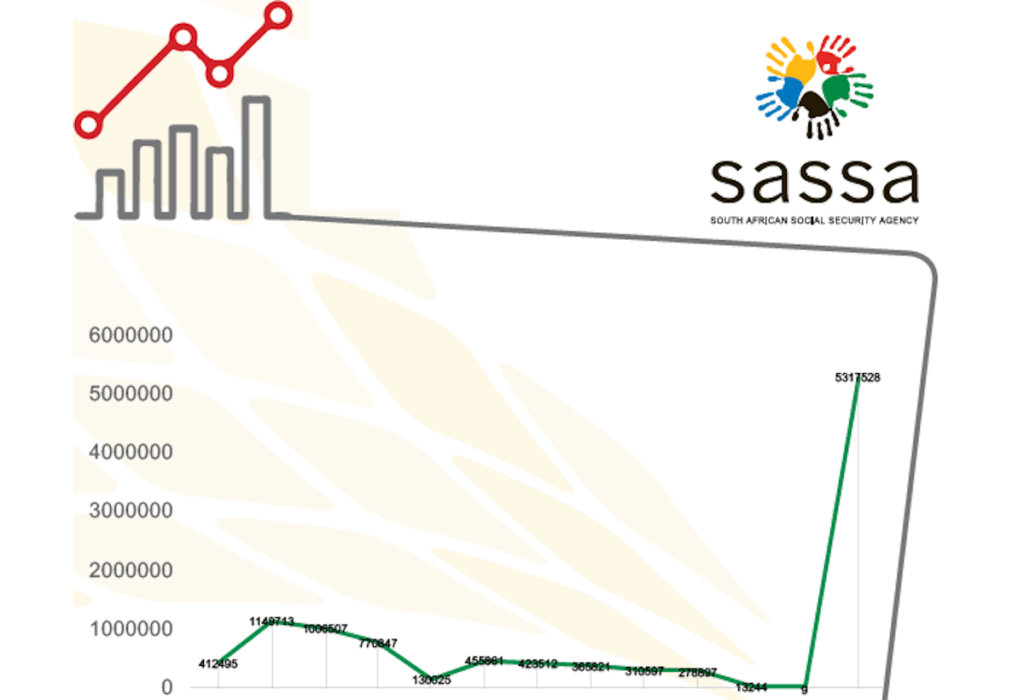 Graph on SRD grant payment delays