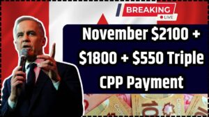 November $2100 + $1800 + $550 Triple CPP Payment