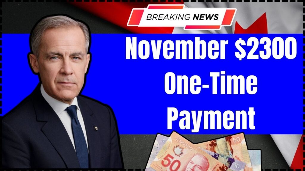 November $2300 One-Time Payment