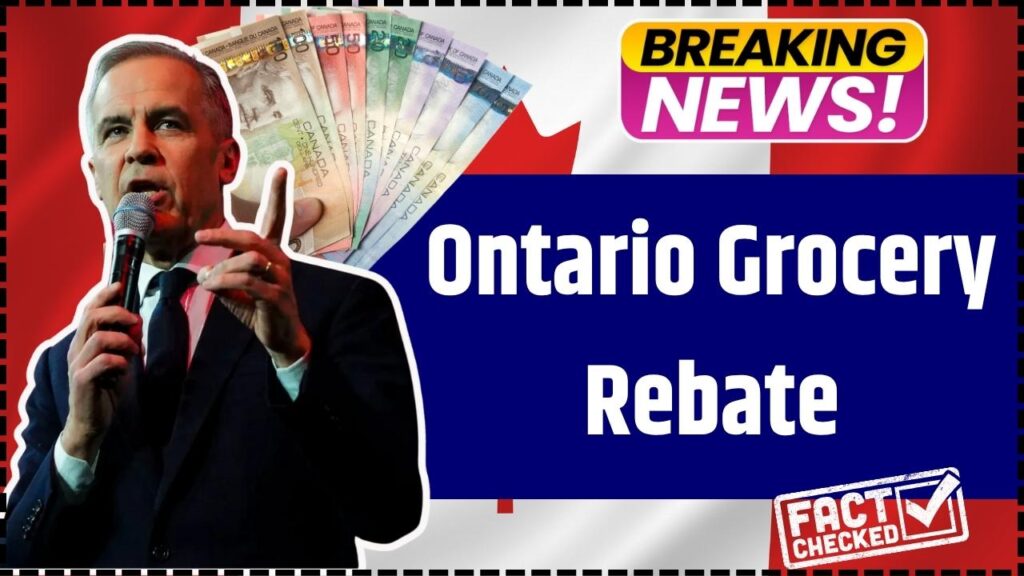 Ontario Grocery Rebate
