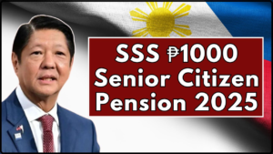 SSS ₱1000 Senior Citizen Pension 2025