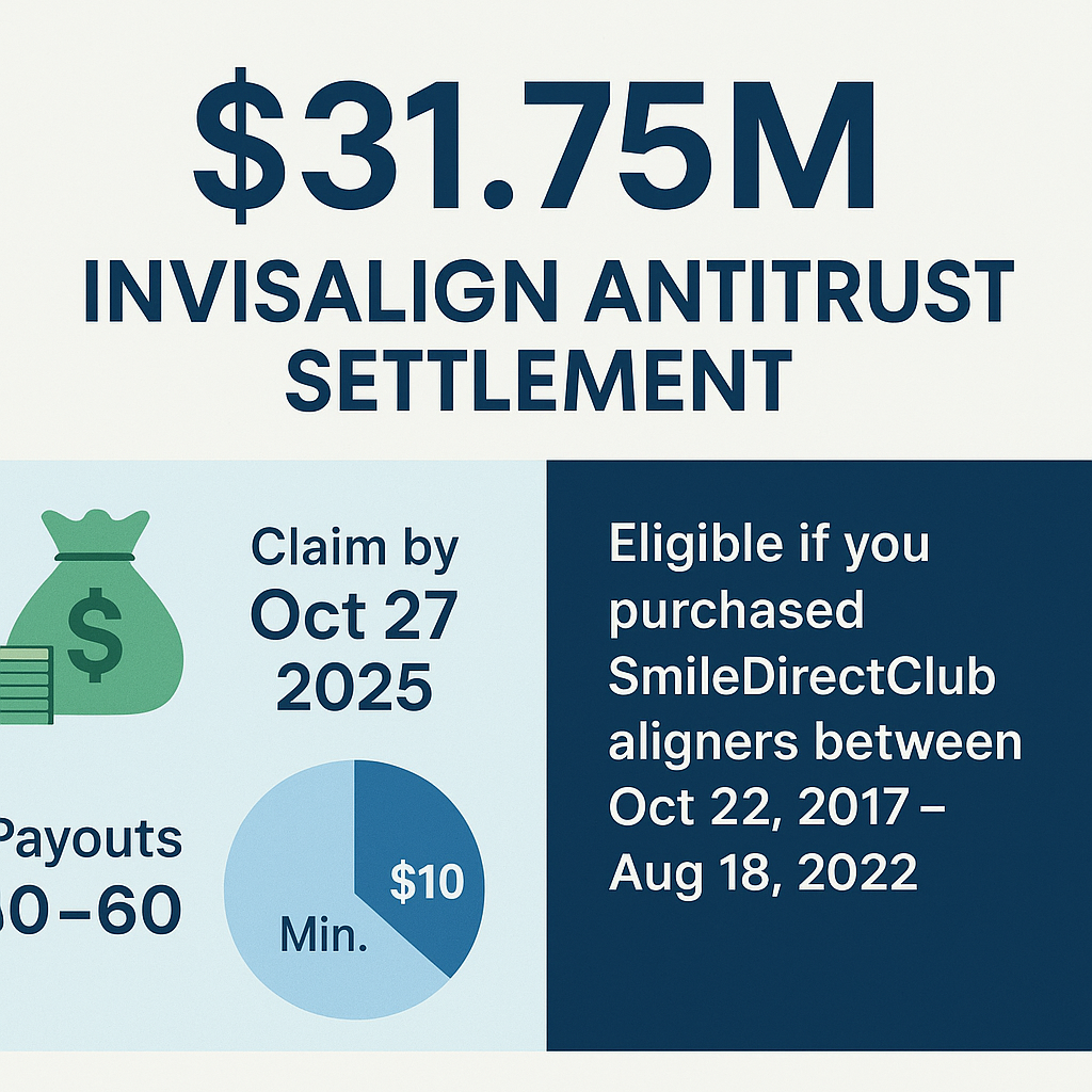SmileDirectClub Aligners Settlement