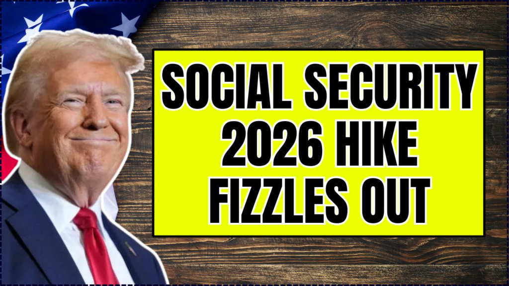 Social Security 2026 Hike Fizzles Out