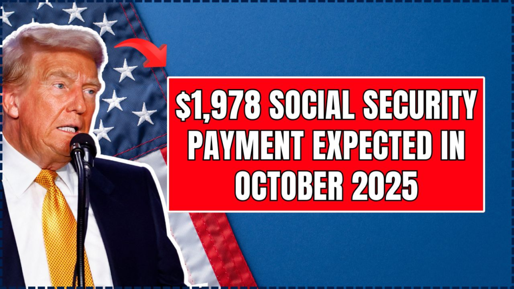 Social Security Payment expected in October 2025