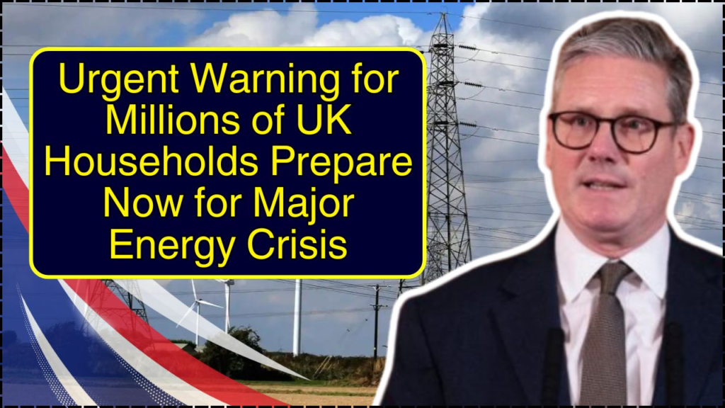 Urgent Warning for Millions of UK Households Prepare Now for Major Energy Crisis