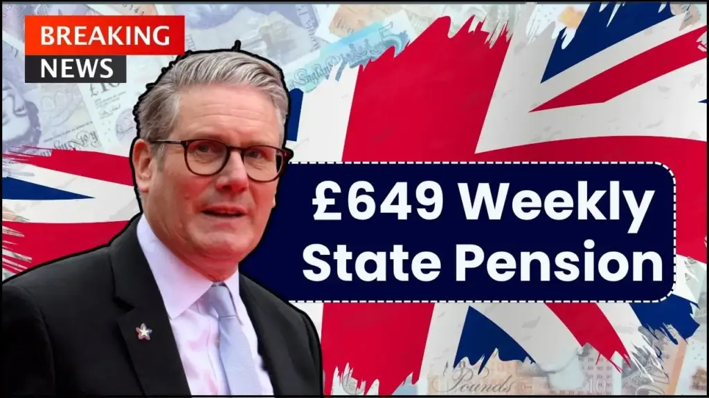 UK £649 Weekly State Pension in October 2025