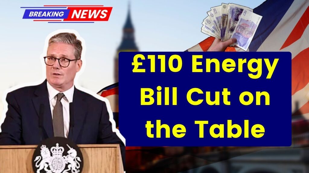 £110 Energy Bill Cut on the Table