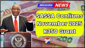 SASSA Confirms November 2025 R350 Grant